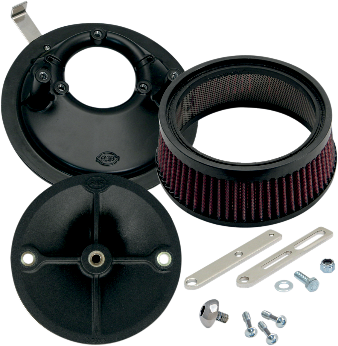 S & S Cycle Stealth Air Cleaner Kit for Stock Fuel System 170-0176