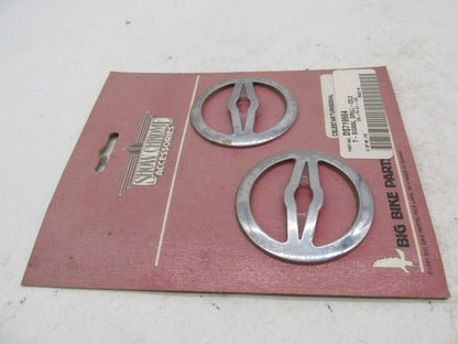 Pair of Show Chrome Honda Yamaha Turn Signal Celestar Grills DS719964 61-109