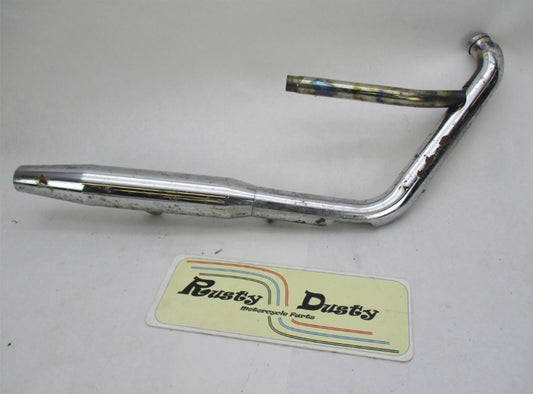 Harley Davidson Genuine Softail Stock Front Exhaust Header & Muffler 65896-95