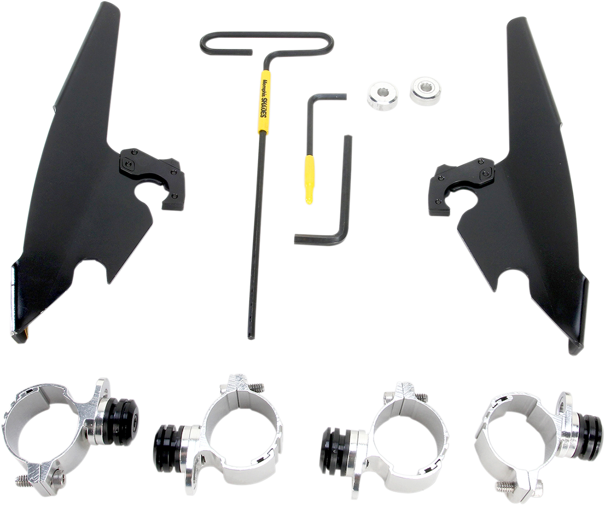 Memphis Shades Trigger-Lock Mount Kit for Batwing Fairing MEB2008