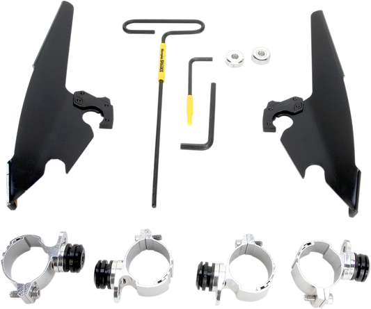 Memphis Shades Trigger-Lock Mount Kit for Batwing Fairing MEB2008