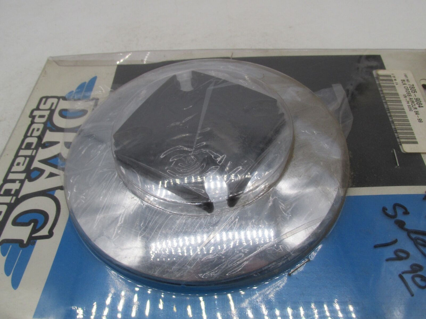 Harley Drag Specialties 84-99 Black Cross Maltese Air Cleaner Cover 7805-9084