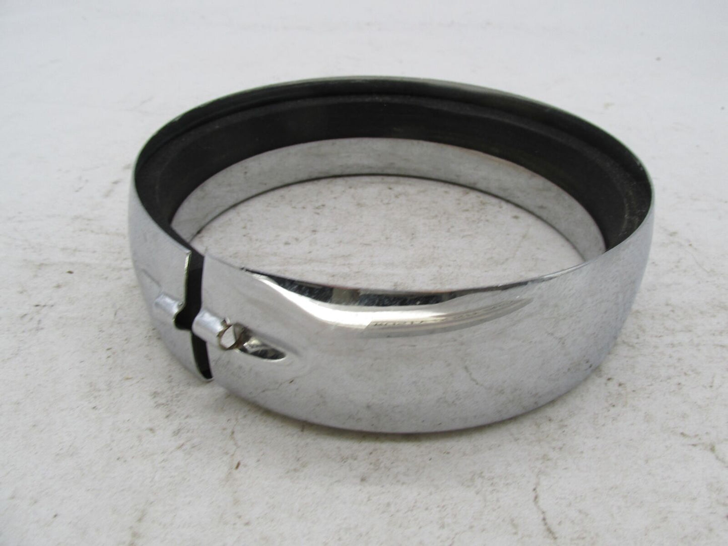 Harley Davidson Chrome Headlight Trim Ring 5.5" 1.75" Deep