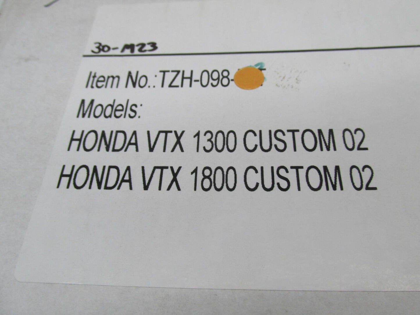 Topzone Honda VTX 1300 1800 Amber Taillight Lens TZK-098-INT