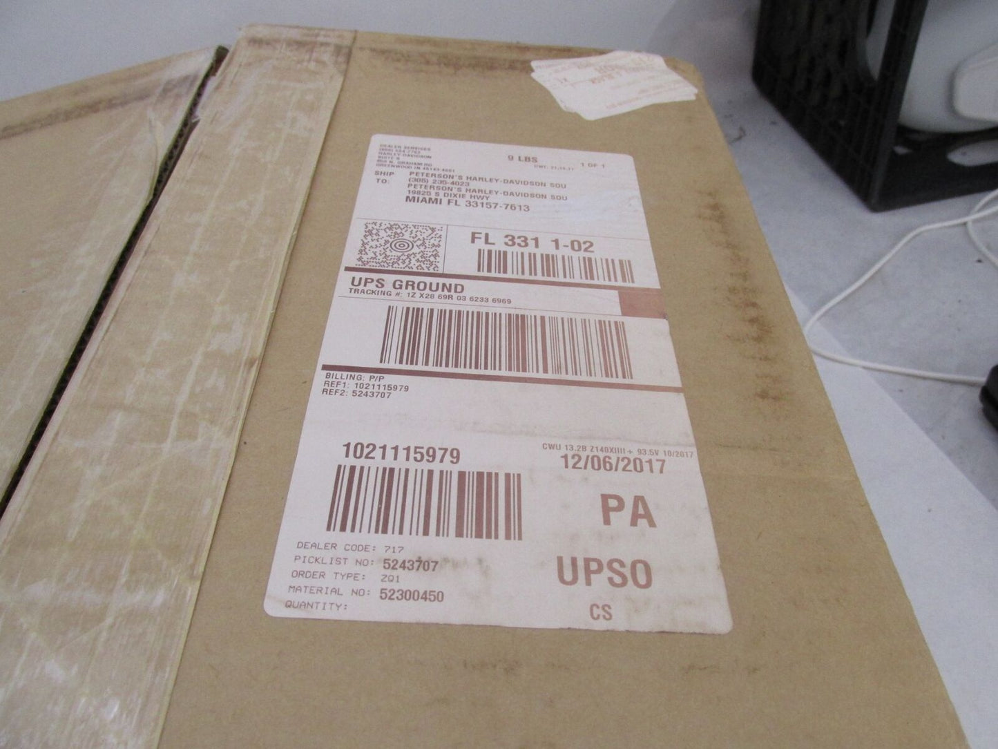 Harley-Davidson Genuine NOS Chrome Detachable Sissy Bar Upright Kit 52300450