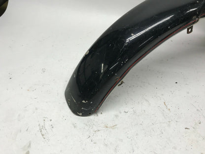 Vintage Harley Davidson Ironhead Front 5"  Fender Black no Dents Metal