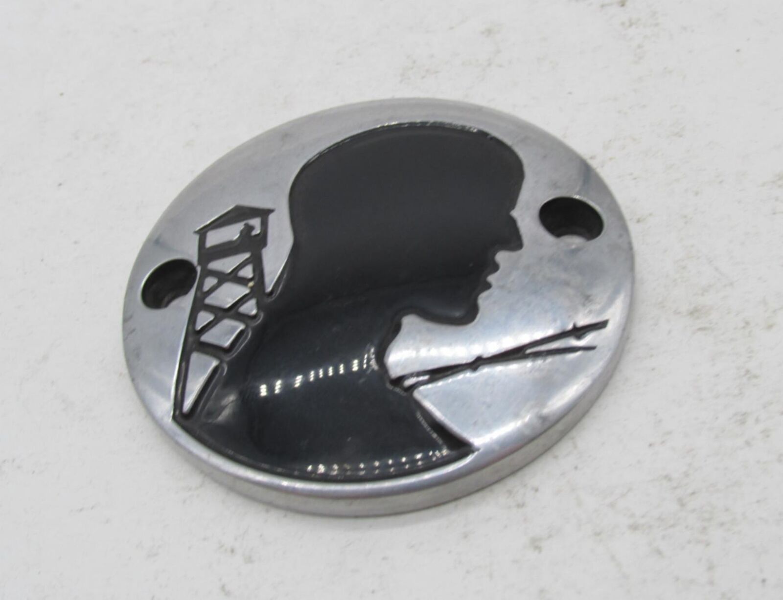 Harley Davidson Pow-Mia Shovelhead Two Hole Timing Points Cover