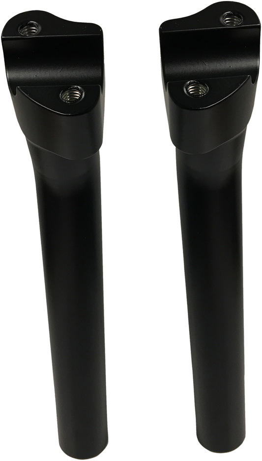 Drag Specialties Buffalo Risers 9.5" Matte Black 0602-0810