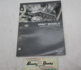 Harley Davidson Official Factory 2005 VRSC V-Rod Parts Catalog Book 99457-05