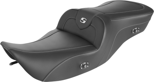 Saddlemen Roadsofa Carbon Fiber Heated Seat Carbon Fiber 897-06-185HCT
