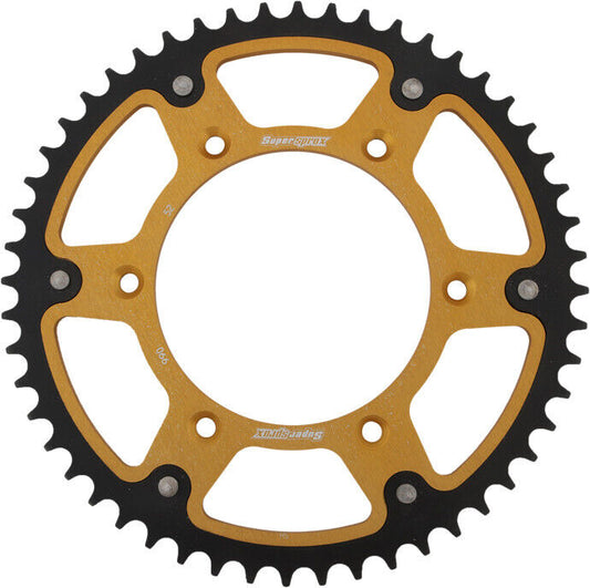 Supersprox Rear Stealth Sprocket 52T Gold RST-990-52-GLD