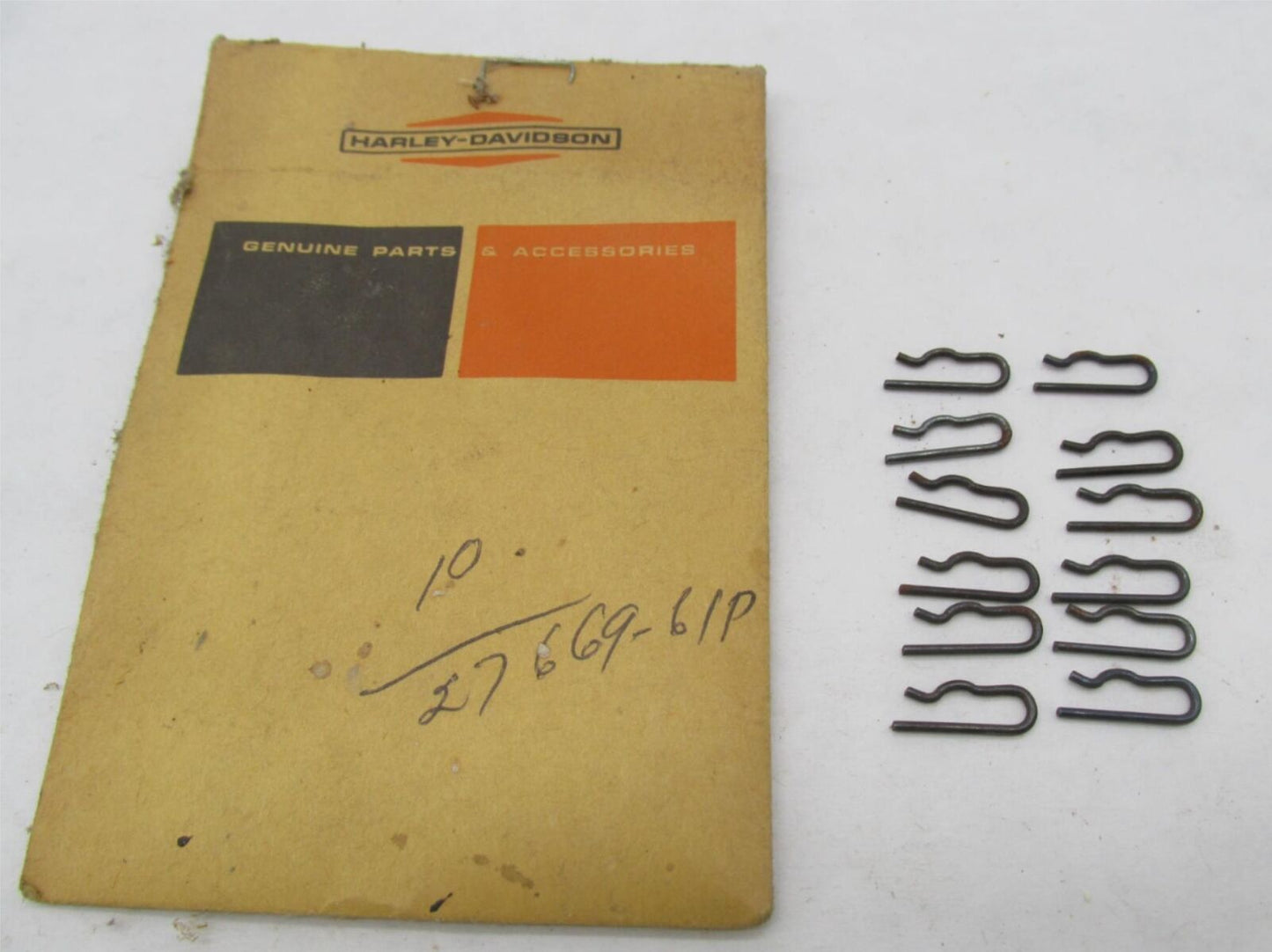 Lot of 12 Harley-Davidson Genuine NOS Aermacchi Hairpin Springs 27669-61P