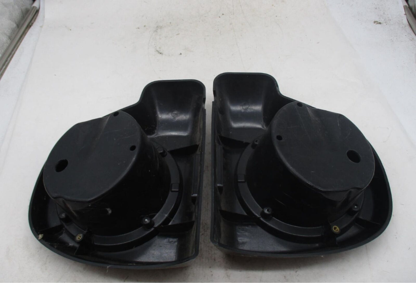 Pair of Harley Davidson Custom Chopper 6.75" Black Speaker Housings