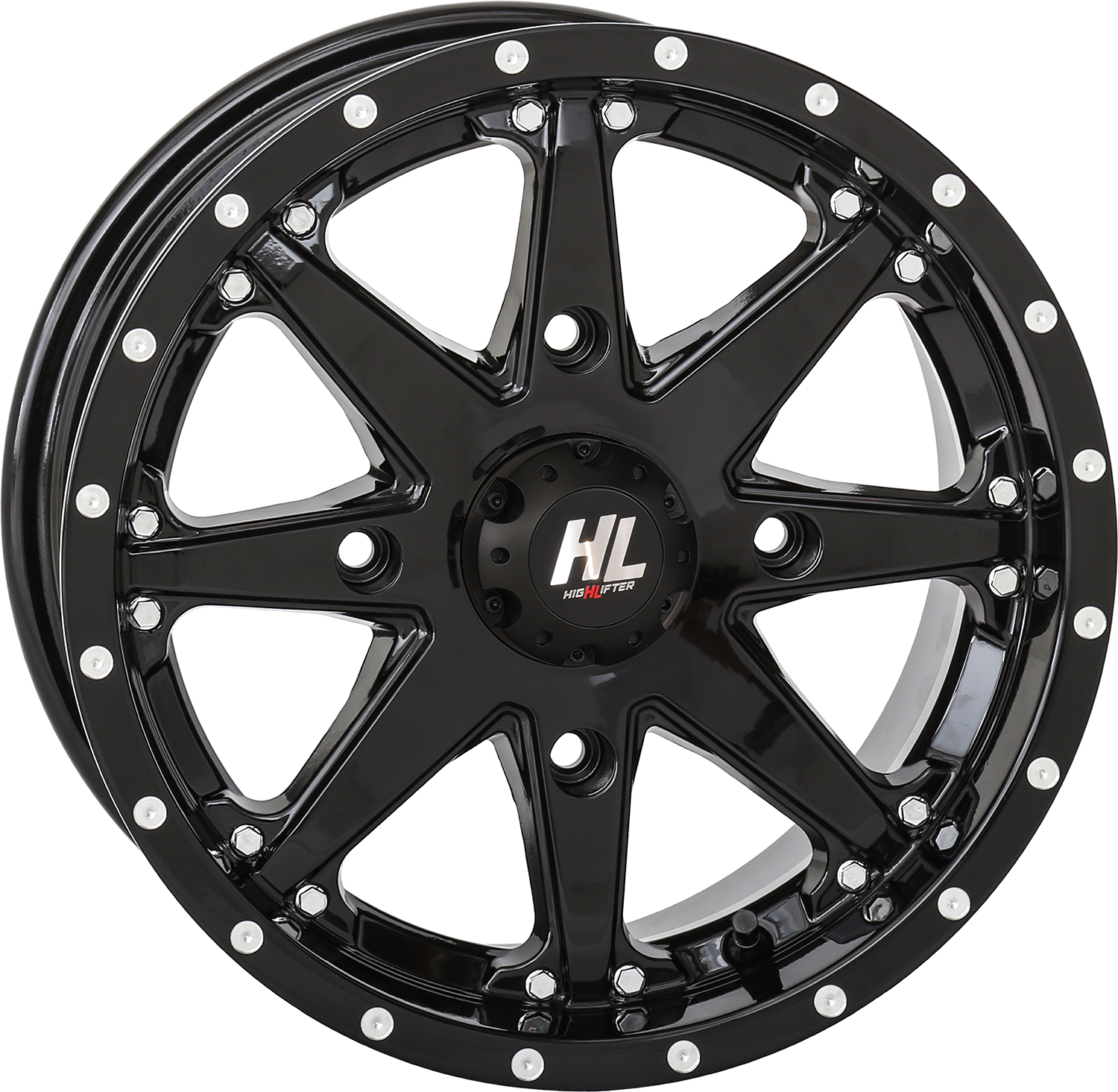 High Lifter HL10 Wheel 14x7 - 4/110 - 5+2 (+30 mm) Gloss Black 14HL10-1210