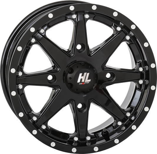 High Lifter HL10 Wheel 14x7 - 4/110 - 5+2 (+30 mm) Gloss Black 14HL10-1210