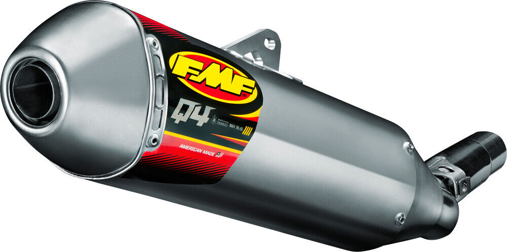 FMF Racing Q4 Spark Arrestor Slip-On Hexagonal Muffler 45590