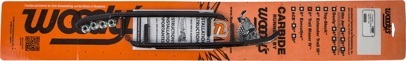 Woody's Trail Blazer IV Flat-Top Carbide Runners TYV4-8500