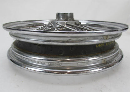 Harley-Davidson 2003 Road King 16" Front Chrome Spoke Wheel 43085-97