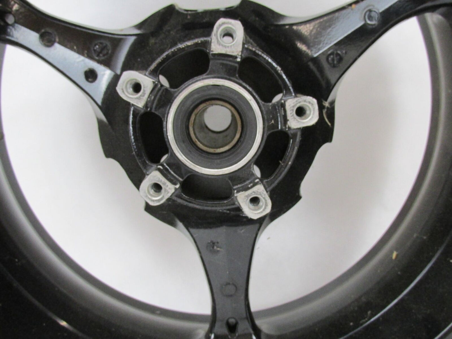 Enkei Motorcycle 3 Spoke Tri Spoke 17 X 5.5" Black Rear Wheel Rim