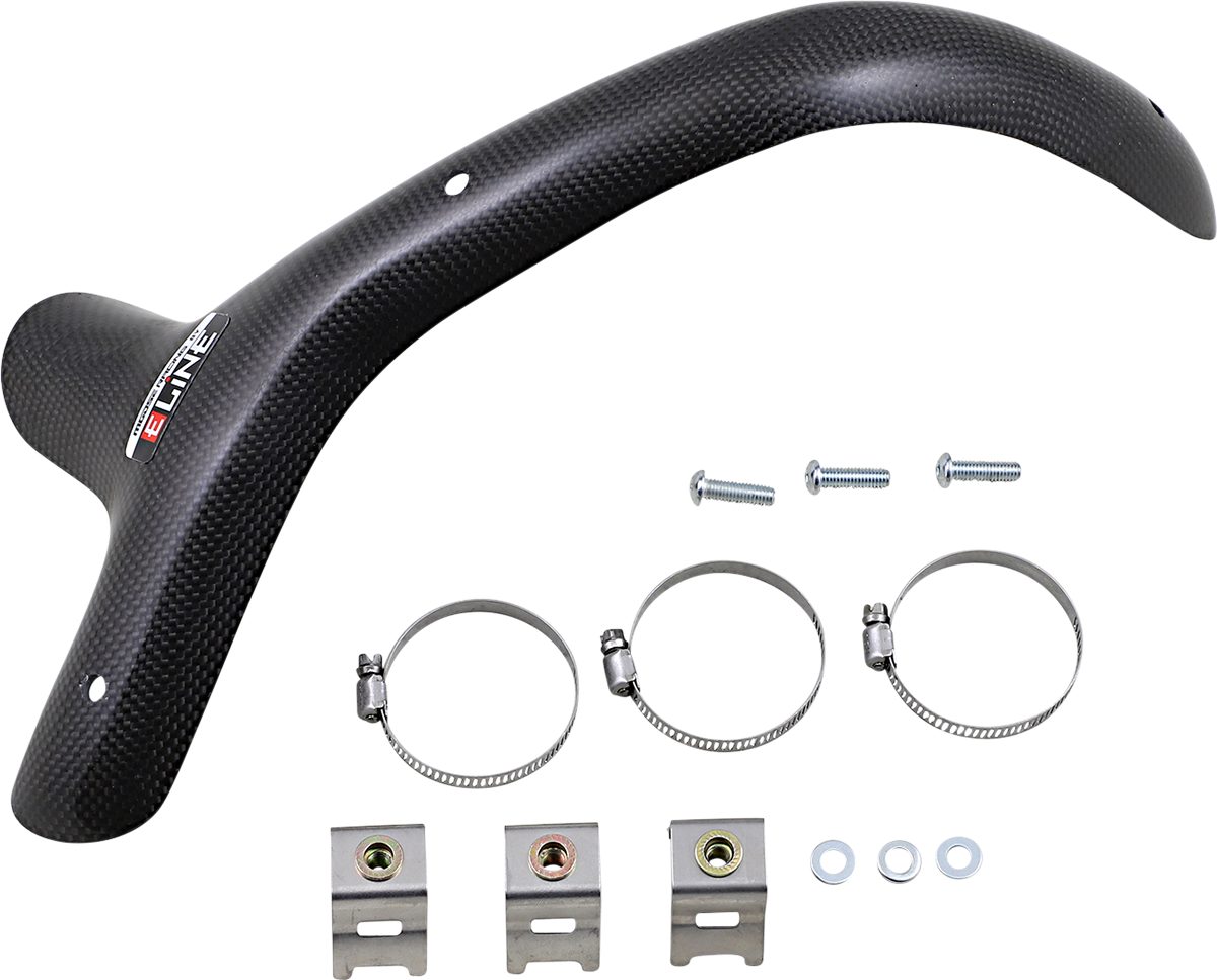 Moose Racing Pipe Guard by E Line for 4-Stroke Exhaust Stock 1861-1472