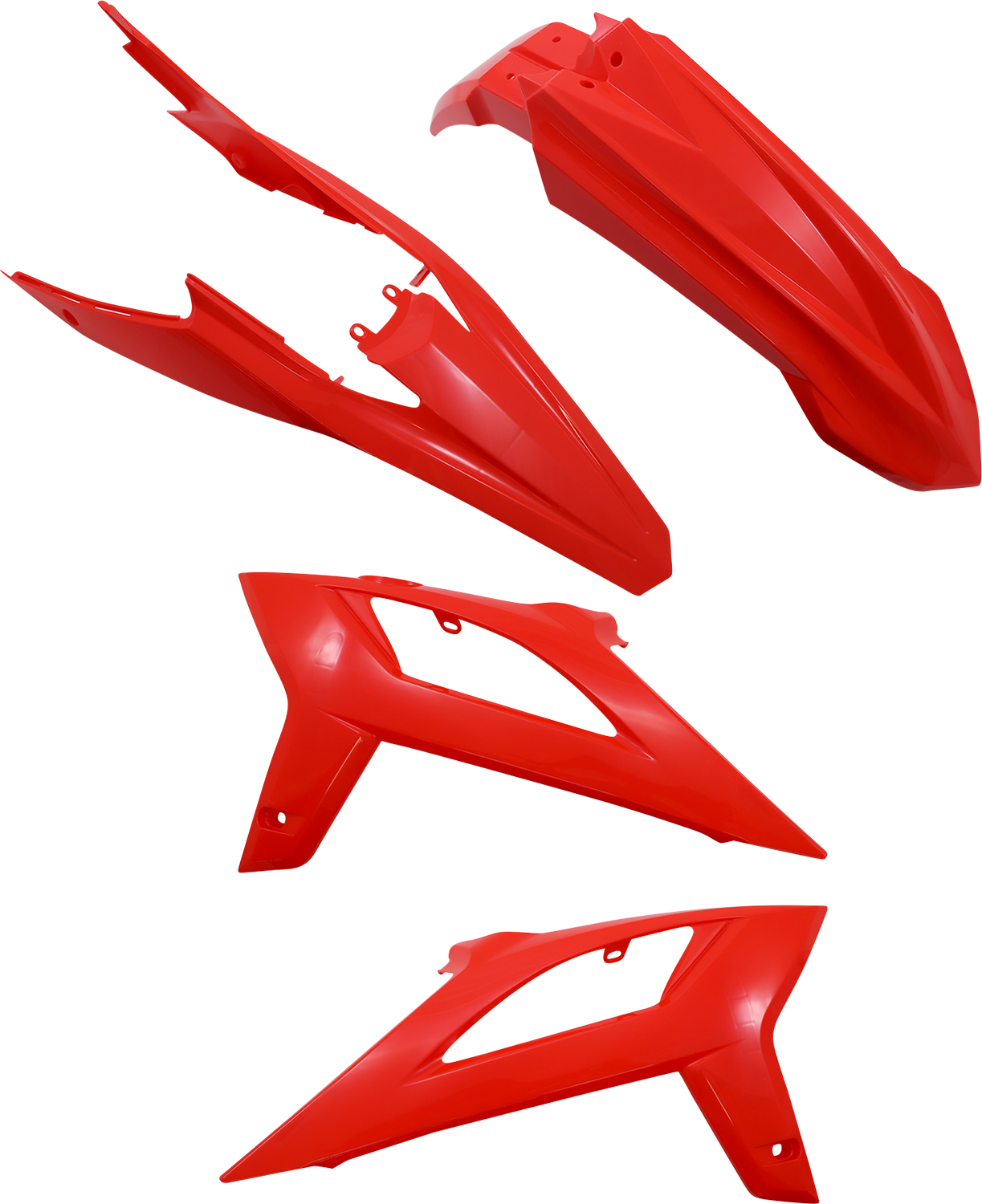 Acerbis Standard Body Replacement Plastic Kit OEM Red 2936277118