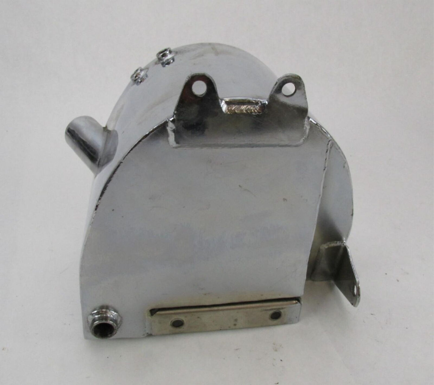 Harley Davidson Chrome Custom Chopper Large Capacity Horseshoe Oil Tank New Look