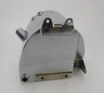 Harley Davidson Chrome Custom Chopper Large Capacity Horseshoe Oil Tank New Look