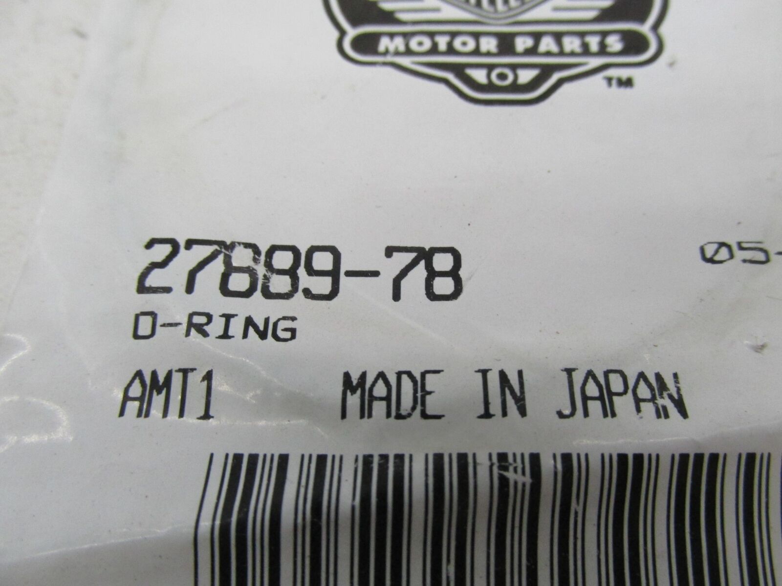 Harley Davidson Genuine NOS Carb Carburetor Float Bowl O-Ring 27889-78