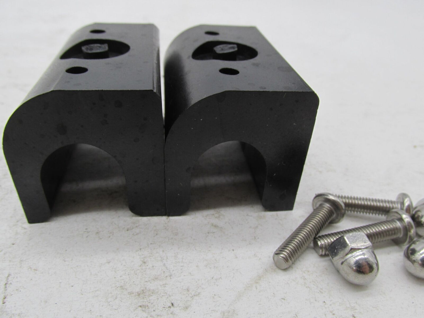 Harley-Davidson Genuine Hard Leather Lower Support Mounts Brackets w/ Hardware