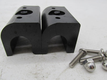 Harley-Davidson Genuine Hard Leather Lower Support Mounts Brackets w/ Hardware