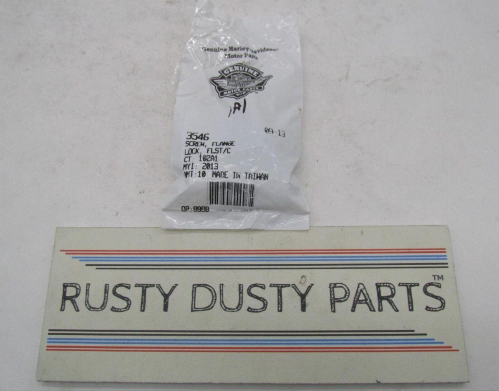 Lot of 3 Harley-Davidson Genuine NOS FLSTC Flange Lock Screws 3546