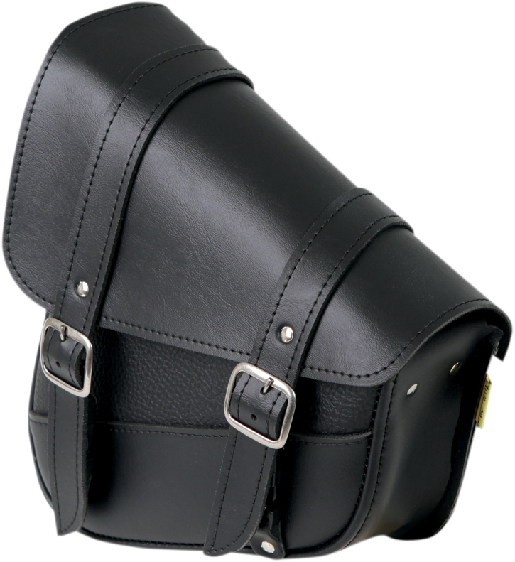 Willie & Max Revolution Universal Swingarm Saddlebag Black 59776-00