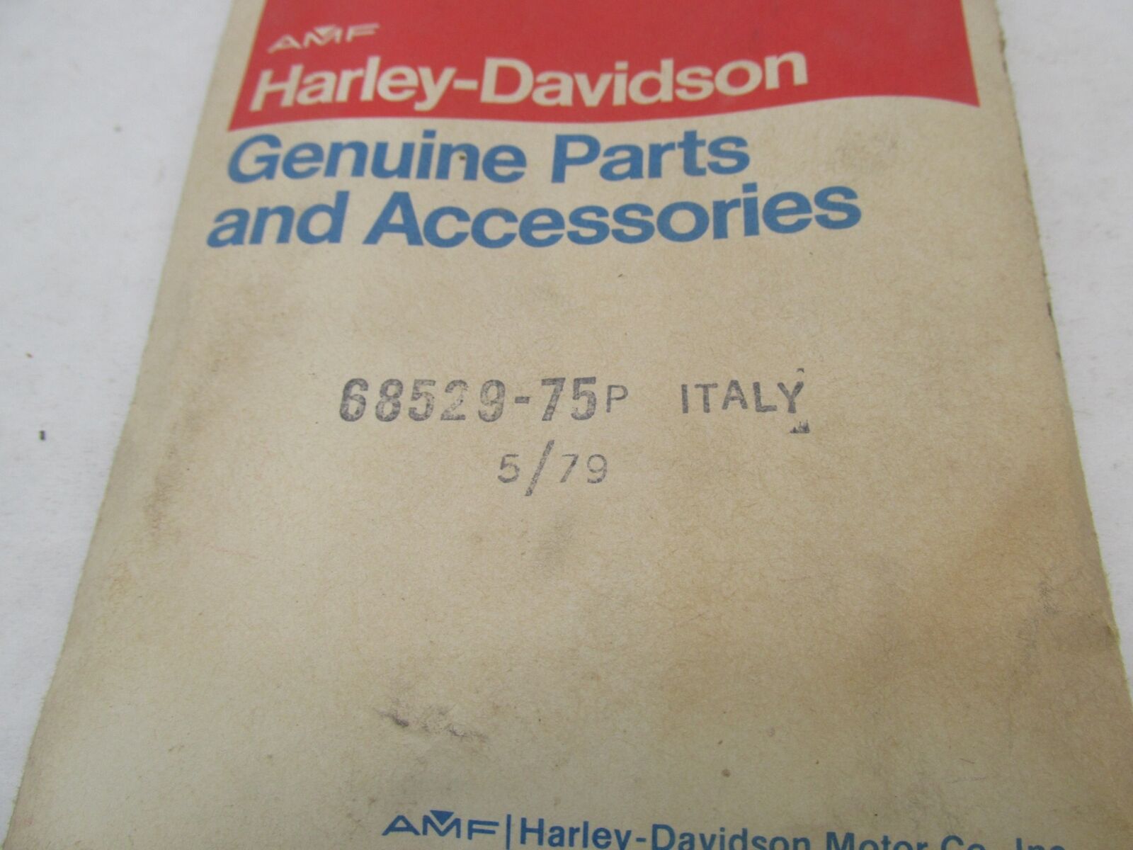 Harley-Davidson Genuine NOS Aermacchi SS Sprint Support Rod 68529-75P