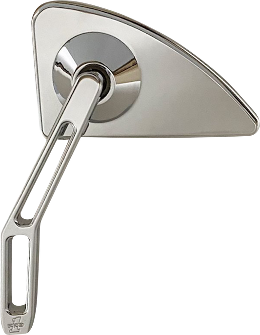 Pro-One Performance Mini Tear Drop Billet Mirror Chrome Left