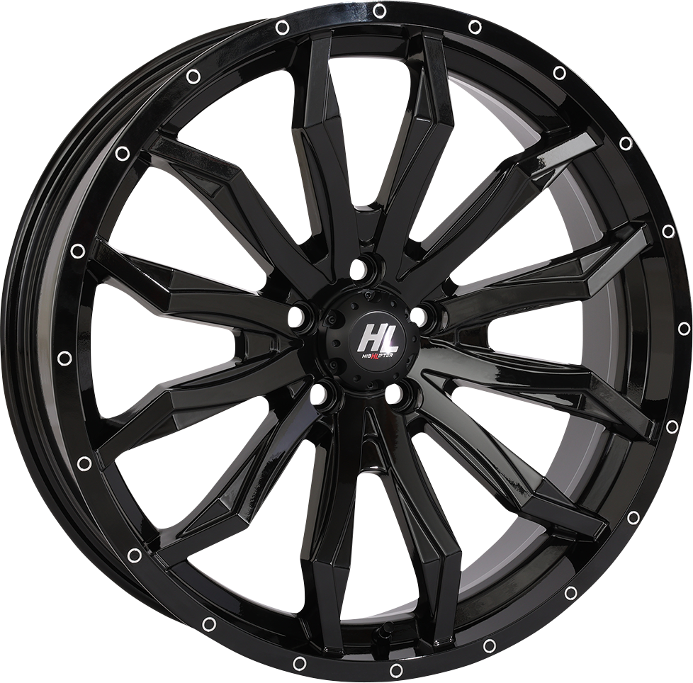 High Lifter HL21 Wheel 20x7 - 4/156 - 4+3 (+10 mm) Gloss Black 20HL21-1256