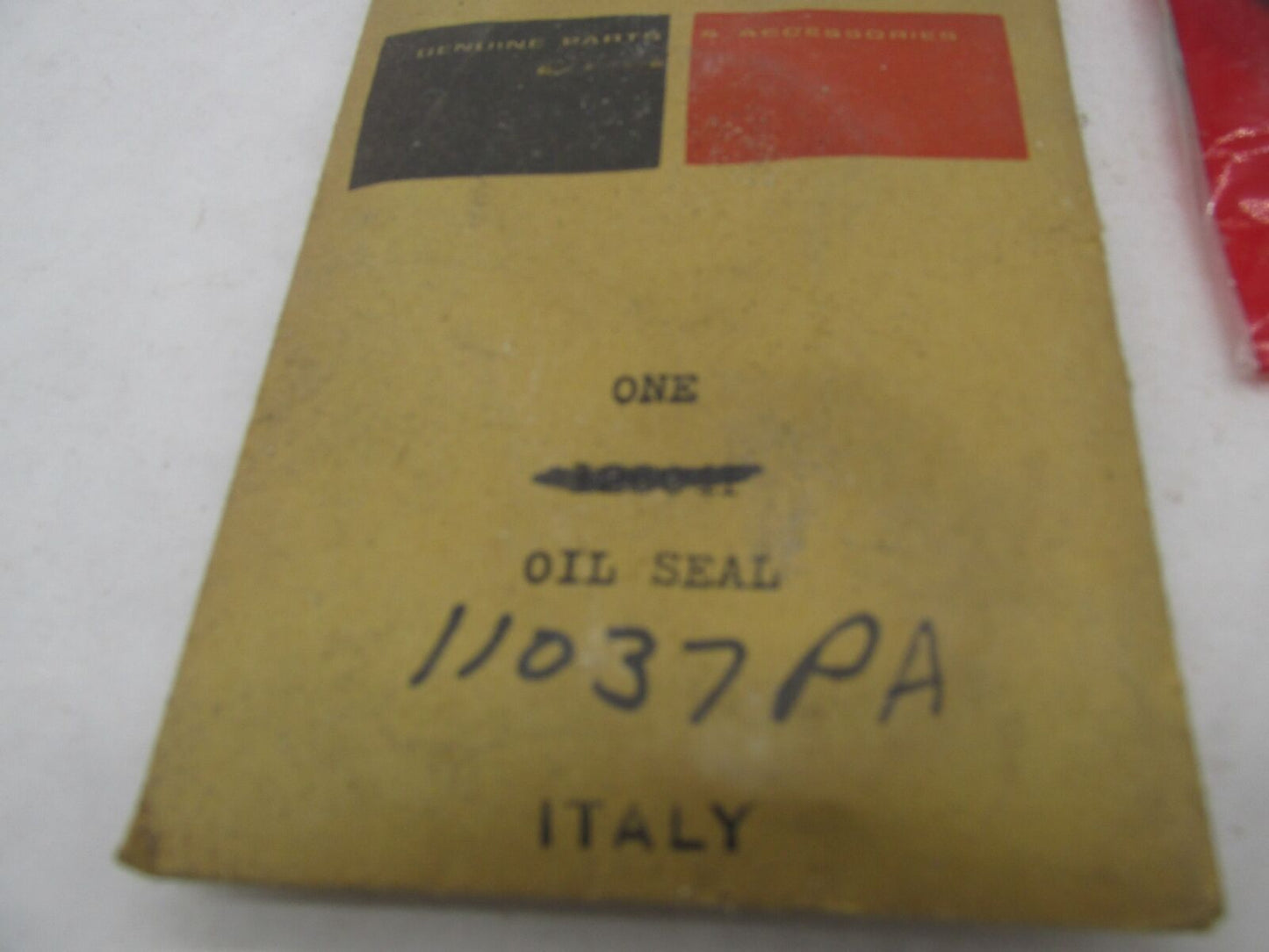 Lot of 2 Harley-Davidson Genuine NOS Aermacchi Power Steering Pump Seals 11037PA