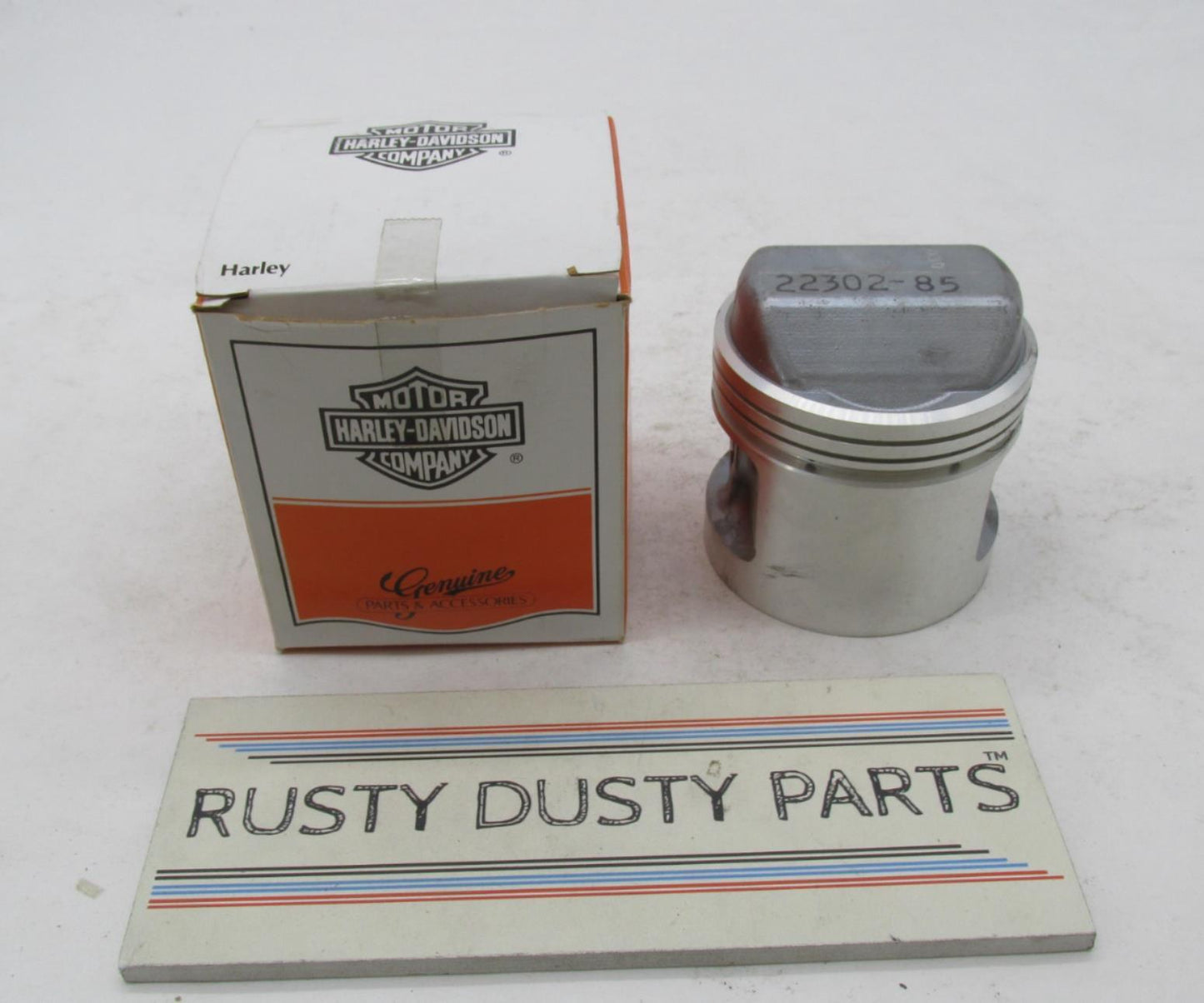 Harley Genuine NOS .03+ Over Stock Piston w/  Rings & Wrist Pin 22255-83A