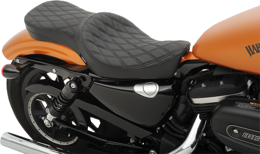 Drag Specialties Low-Profile Double Bucket Seats 0804-0605
