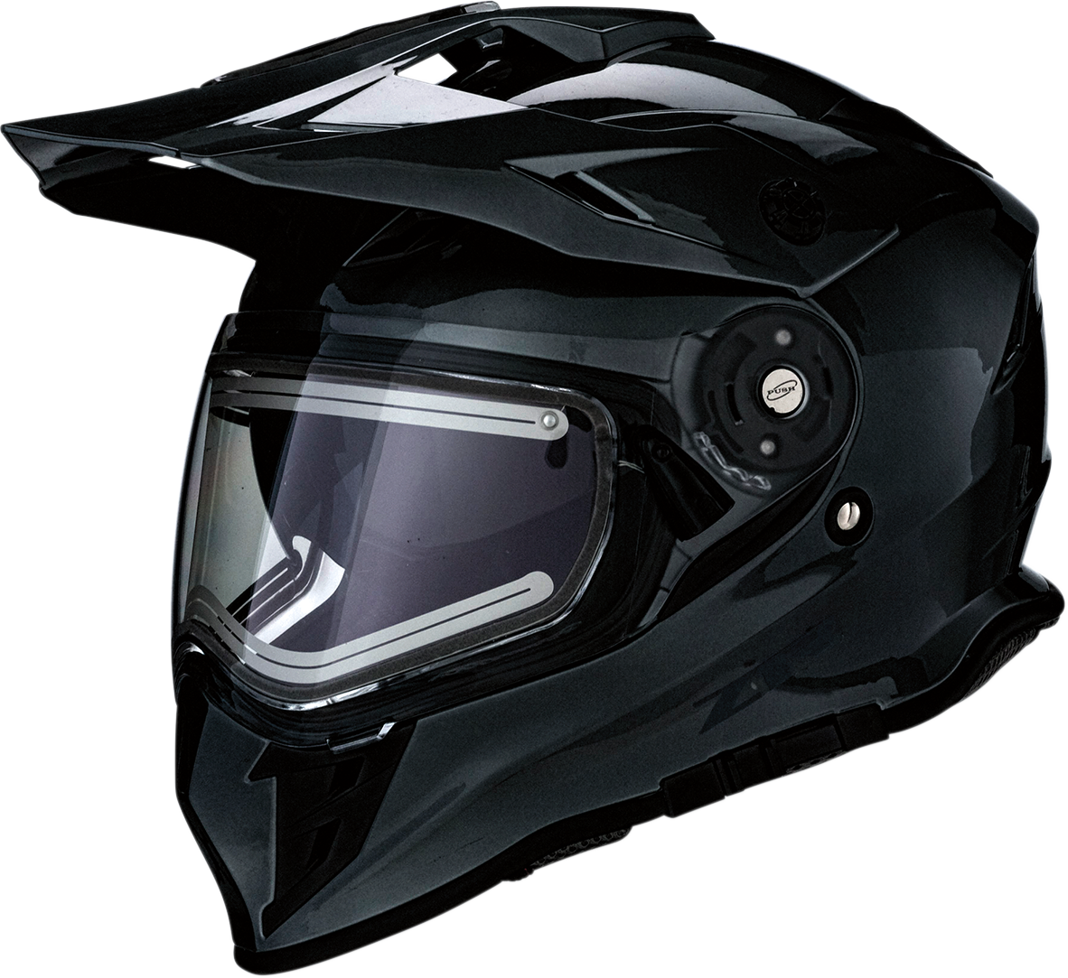 Z1R Range Solid Color Electric Snow Helmet Gloss Black XL 0121-1141
