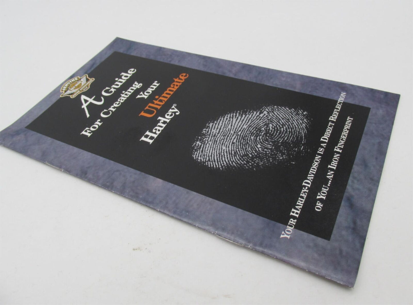 Harley-Davidson A Guide to Creating Your Ultimate Harley Booklet Pamphlet
