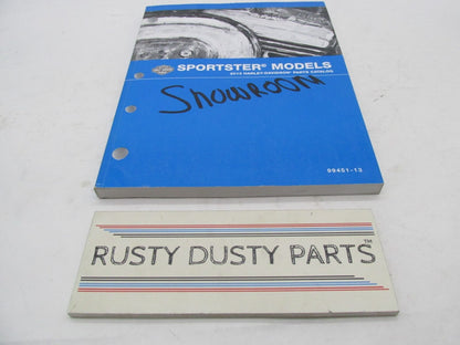 Harley-Davidson Official Factory 2013 Sportster Models Parts Catalog 99451-13