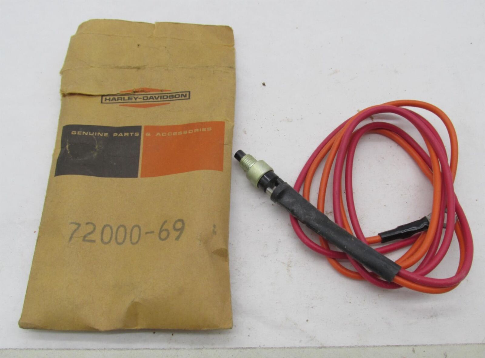 Harley-Davidson Genuine NOS Aermacchi 1965-69 M50 Stop Light Switch 72000-69