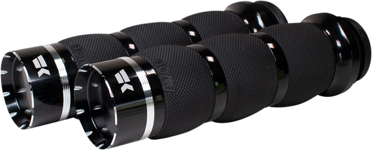 Khrome Werks Air Cushion Tracer Grips for TBW Black 500110