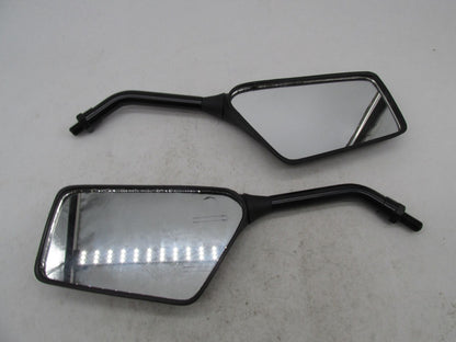 Emgo Universal Motorcycle 10MM Black Rear View Mirrors Trimline 20-97110