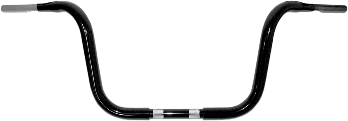 Drag Specialties 1 1/4in. Buffalo Bar Black 10in. Ape Hanger Bend 0601-1240