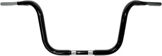 Drag Specialties 1 1/4in. Buffalo Bar Black 10in. Ape Hanger Bend 0601-1240
