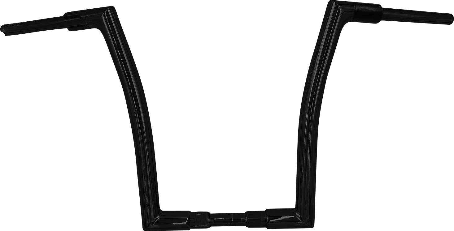 Fat Baggers, Inc. 1-1/2" EZ Install Flat Top Handlebar 16" Black 618016-B