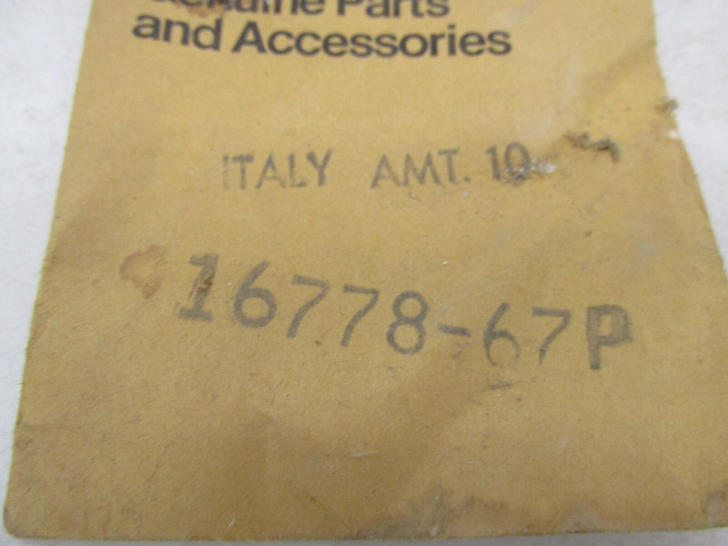 Lot of 9 Harley-Davidson Aermacchi NOS Upper Push Rod Gaskets 16778-67P