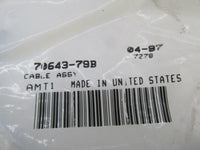 Harley Davidson Genuine NOS Cable Assembly 70643-79B