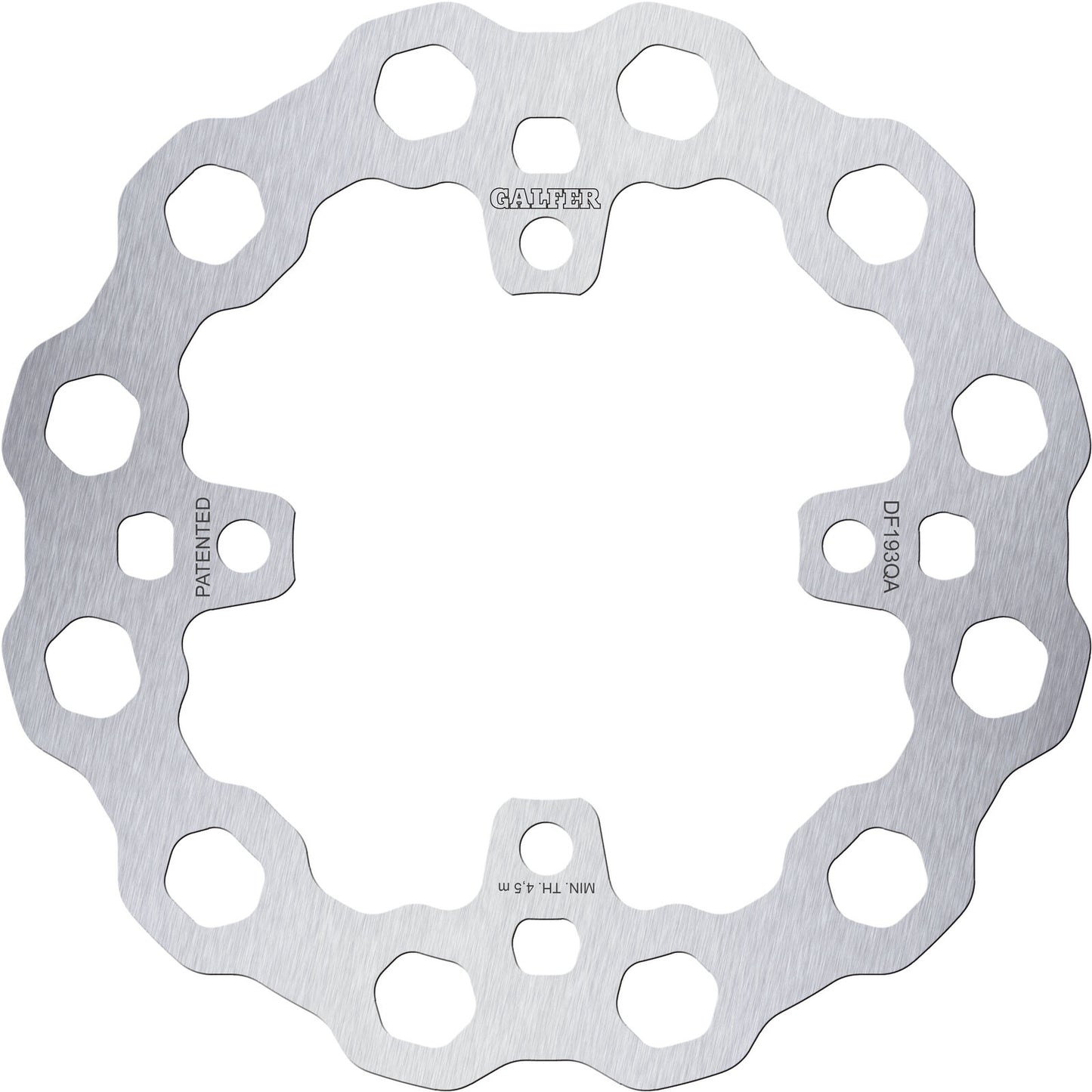 Galfer Fixed Rear Cubiq Brake Rotor DF193QA